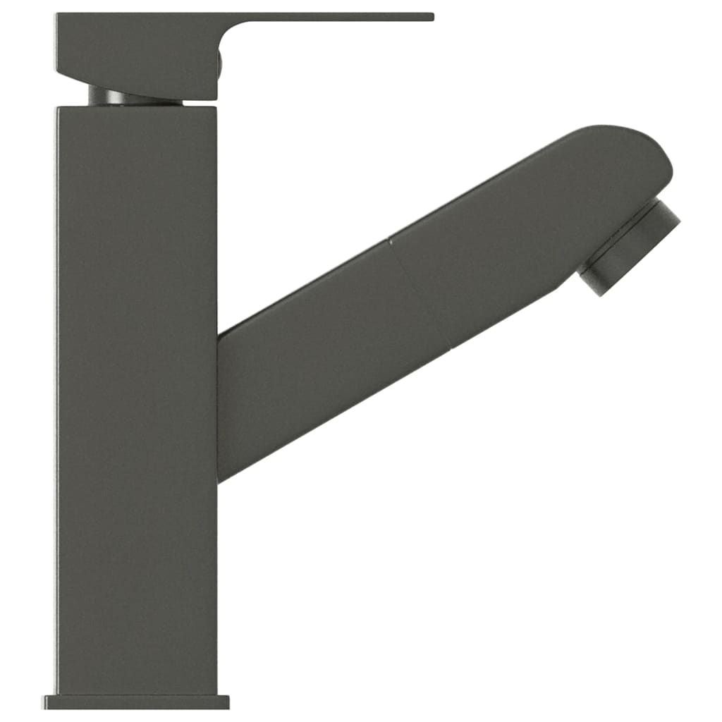 Wastafelkraan Met Uittrekfunctie 157X172 Mm Grijs