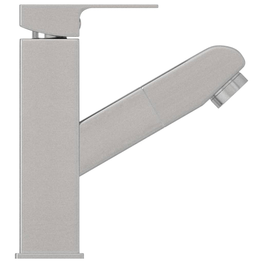 Wastafelkraan Met Uittrekfunctie 157X172 Mm Kleurig Zilver