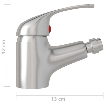 Bidetkraan 13X12 Cm Kleurig Zilver