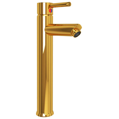 Badkamermengkraan 12X30 Cm Kleurig Goud