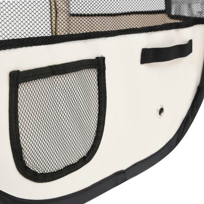 Hondenren inklapbaar met draagtas 110x110x58 cm roze 110 x 110 x 58 cm Roze