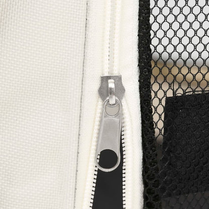 Hondenren inklapbaar met draagtas 110x110x58 cm blauw 110 x 110 x 58 cm Blauw