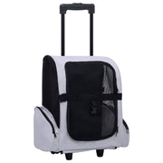 Foldable Pet Trolley Grey