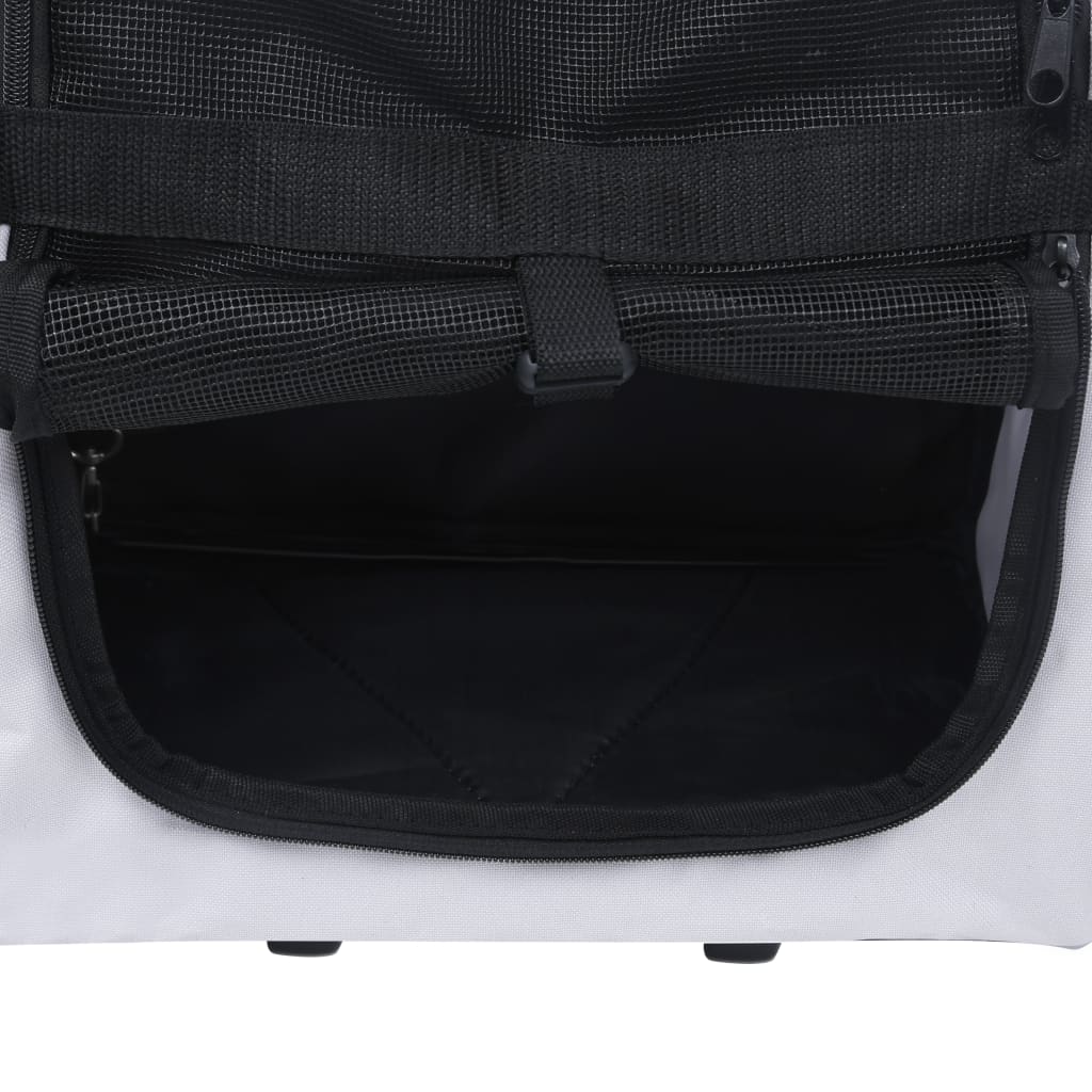 Huisdierentrolley inklapbaar grijs Grijs