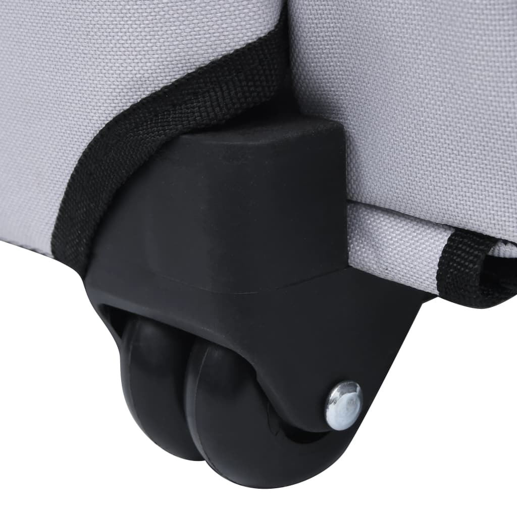 Huisdierentrolley inklapbaar grijs Grijs