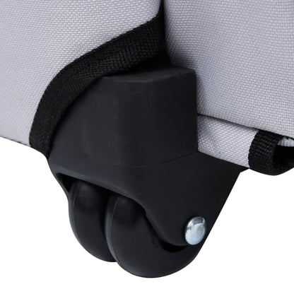 Huisdierentrolley inklapbaar grijs Grijs