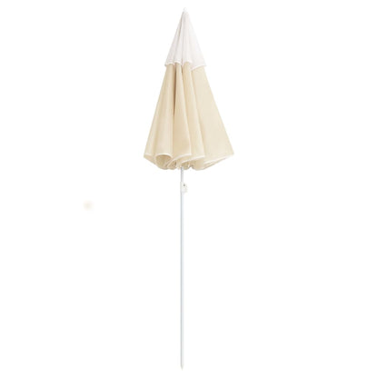Parasol Met Stalen Paal 180 Cm Kleurig Zand