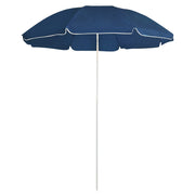 Parasol 180 cm blauw staal