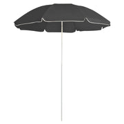 Parasol 180 cm antraciet staal