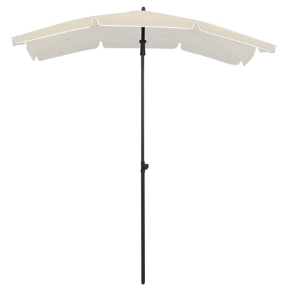 Parasol Met Paal 200X130 Cm Kleurig Zand