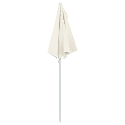Parasol Half Met Paal 180X90 Cm Kleurig Zand