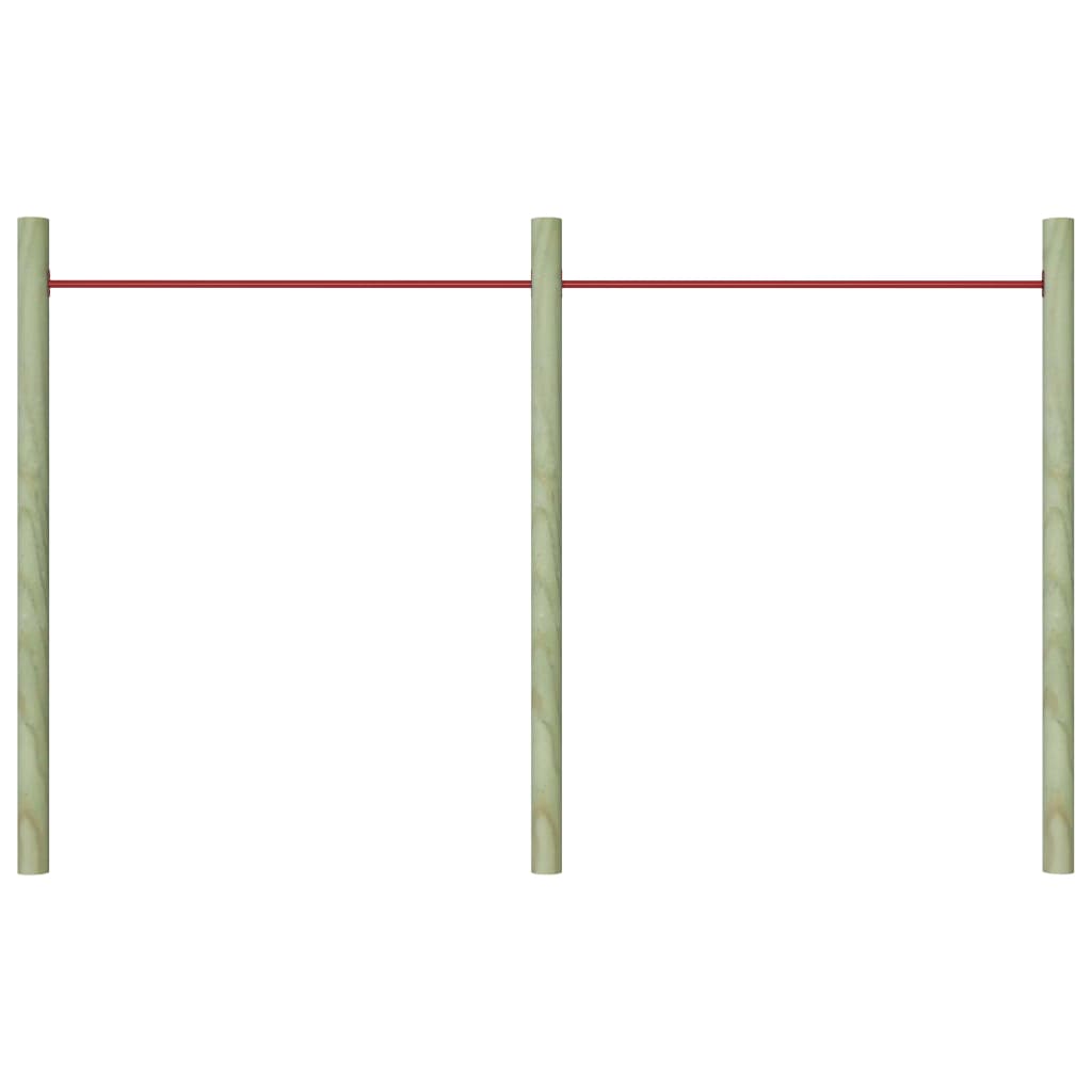 Rekstokken 125 Cm Staal Rood 2