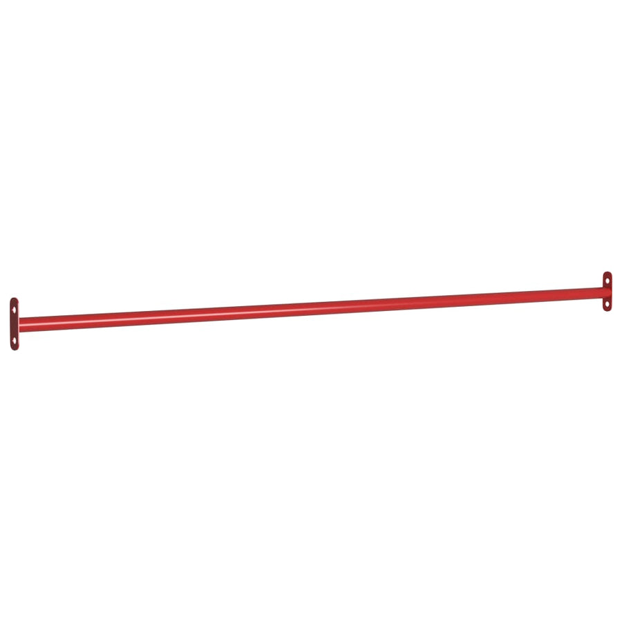 Rekstokken 125 cm staal rood 3