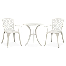Bistroset Gietaluminium Wit