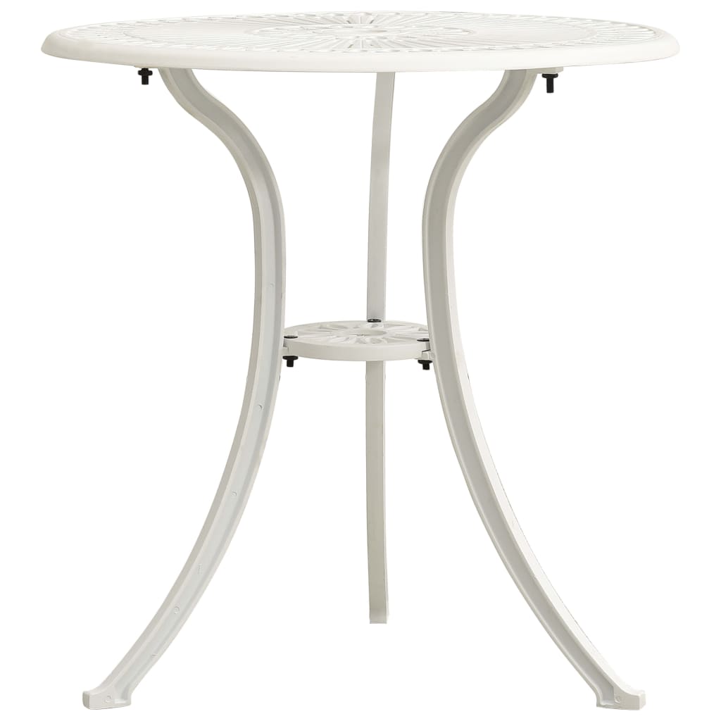 Bistroset Gietaluminium Wit
