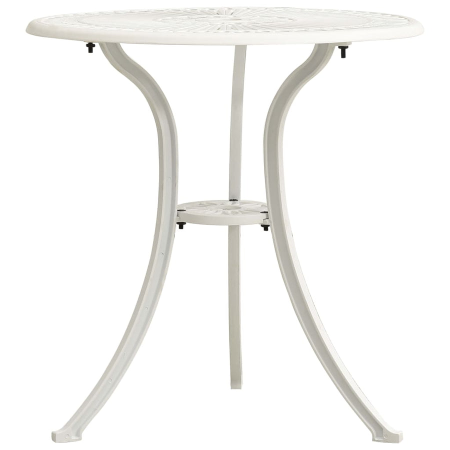 Bistroset Gietaluminium Wit