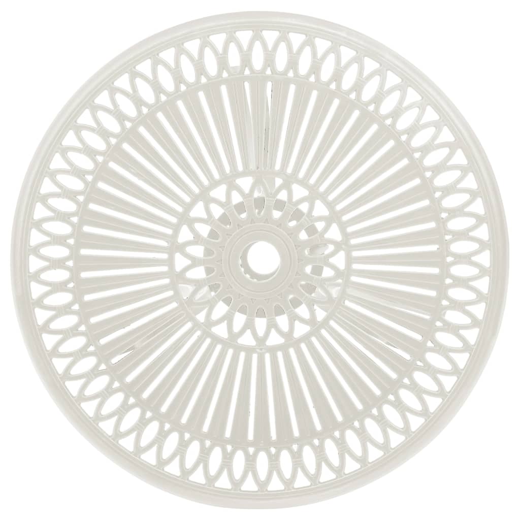 Bistroset Gietaluminium Wit