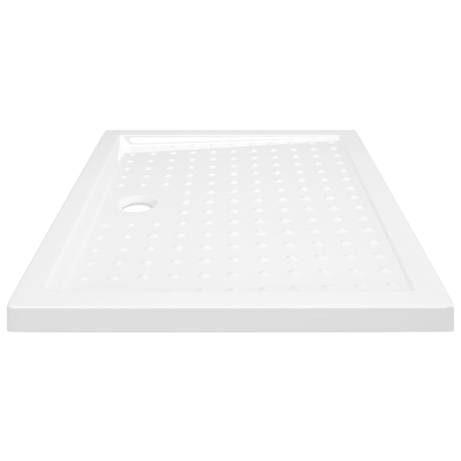 Douchebak Met Noppen 90X70X4 Cm Abs Wit