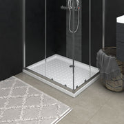 Douchebak 90x90x4 cm ABS wit met noppen