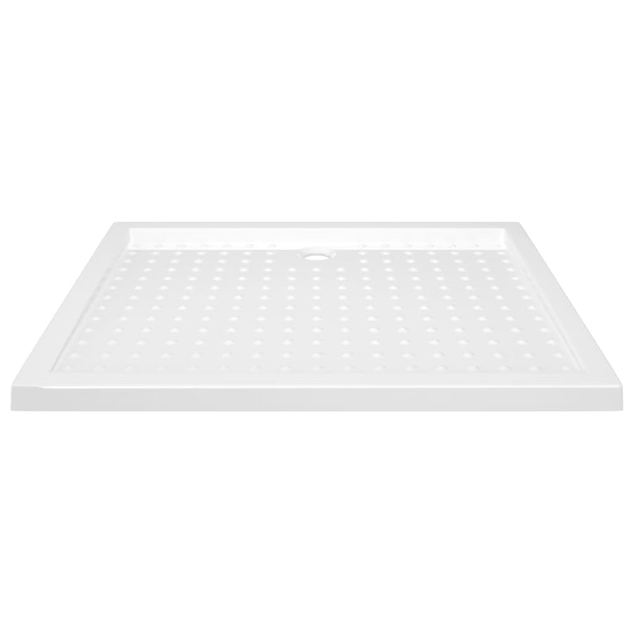 Douchebak met noppen 80x100x4 cm ABS wit 80 x 100 x 4 cm