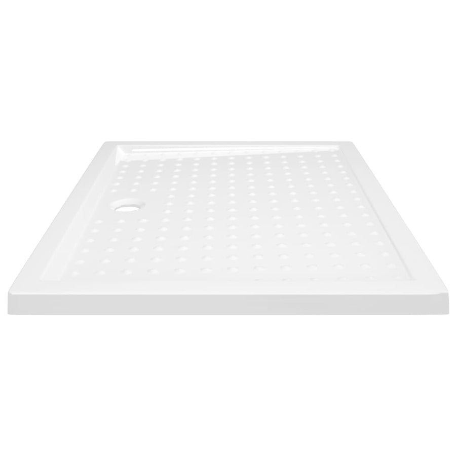 Douchebak met noppen 80x100x4 cm ABS wit 80 x 100 x 4 cm