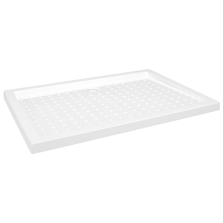 Douchebak met noppen 70x100x4 cm ABS wit 70 x 100 x 4 cm