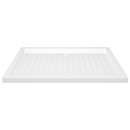 Douchebak met noppen 70x100x4 cm ABS wit 70 x 100 x 4 cm