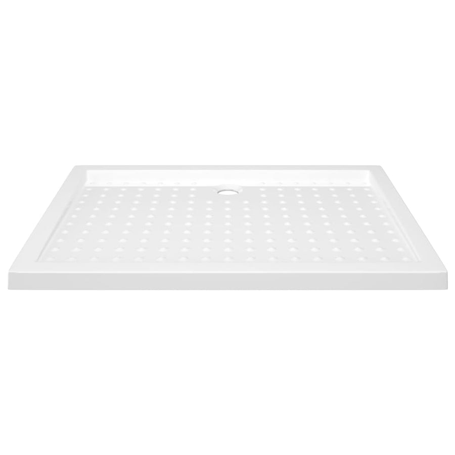 Douchebak met noppen 70x100x4 cm ABS wit 70 x 100 x 4 cm