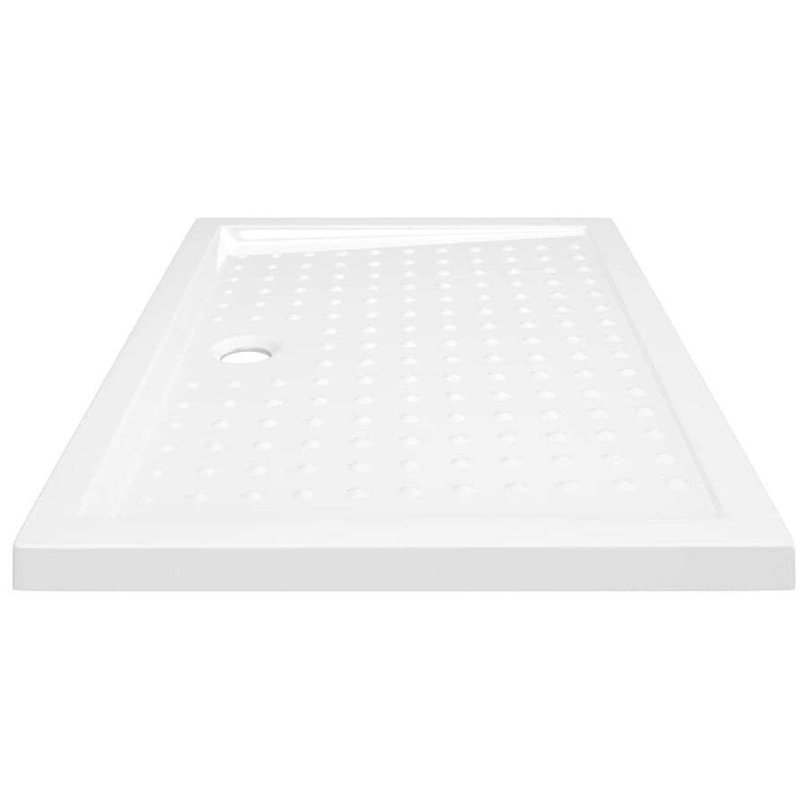 Douchebak met noppen 70x100x4 cm ABS wit 70 x 100 x 4 cm