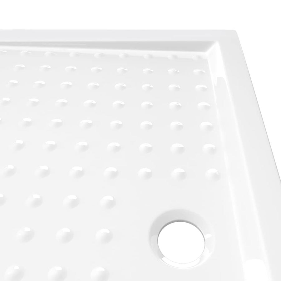 Douchebak met noppen 70x100x4 cm ABS wit 70 x 100 x 4 cm
