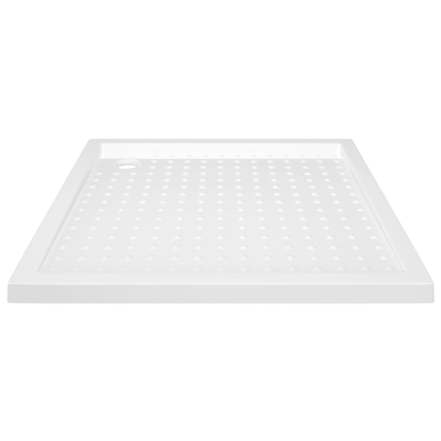 Douchebak met noppen 80x80x4 cm ABS wit 80 x 80 x 4 cm