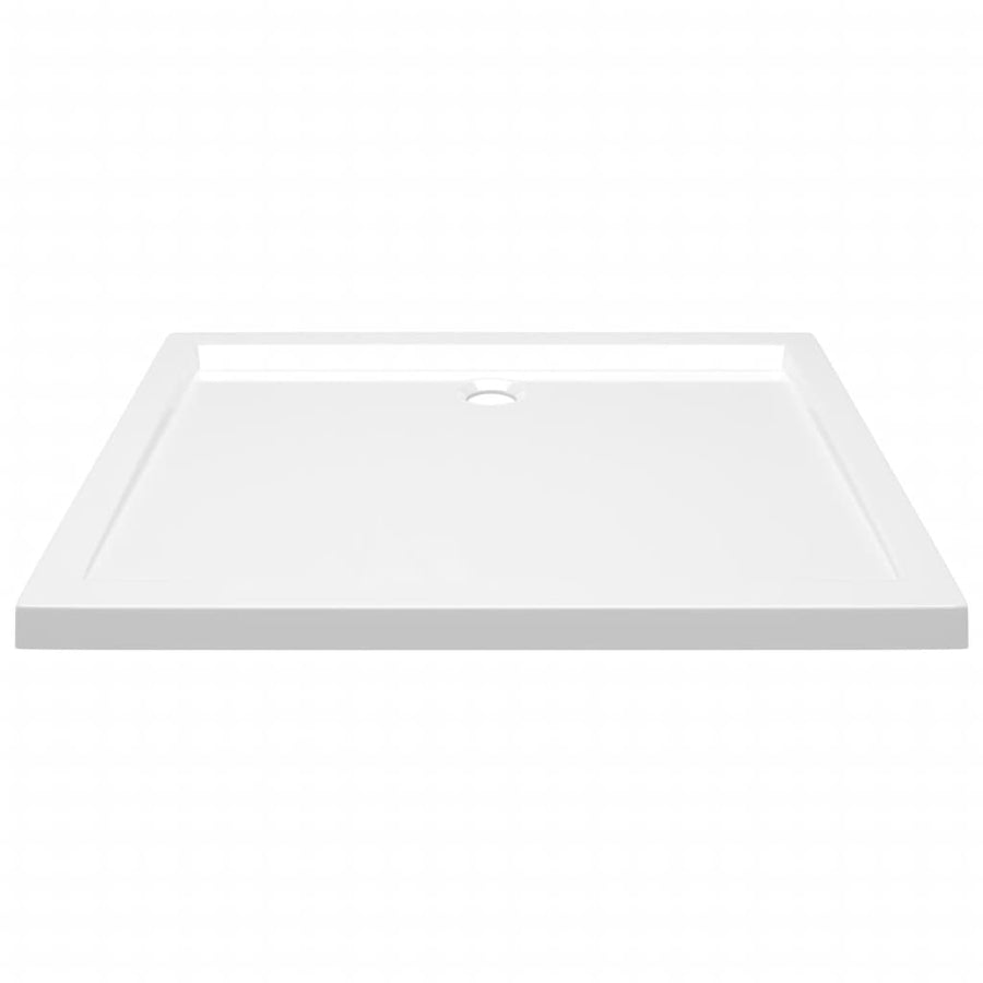 Douchebak Rechthoekig Abs 70 x 90 cm Wit