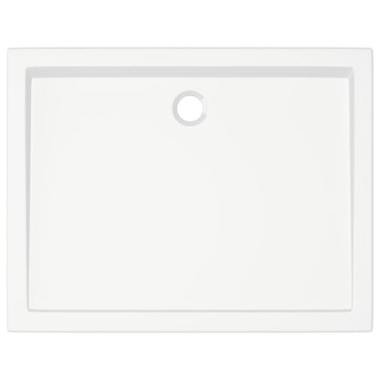Douchebak Rechthoekig Abs 70 x 90 cm Wit