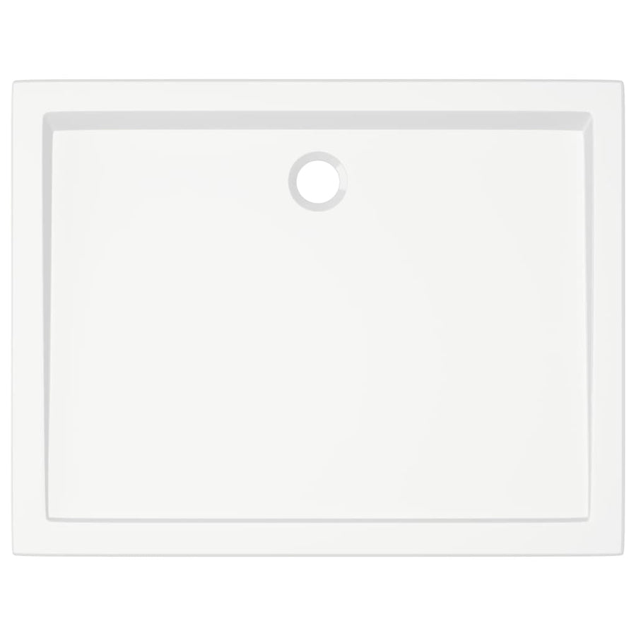 Douchebak Rechthoekig Abs 70 x 90 cm Wit