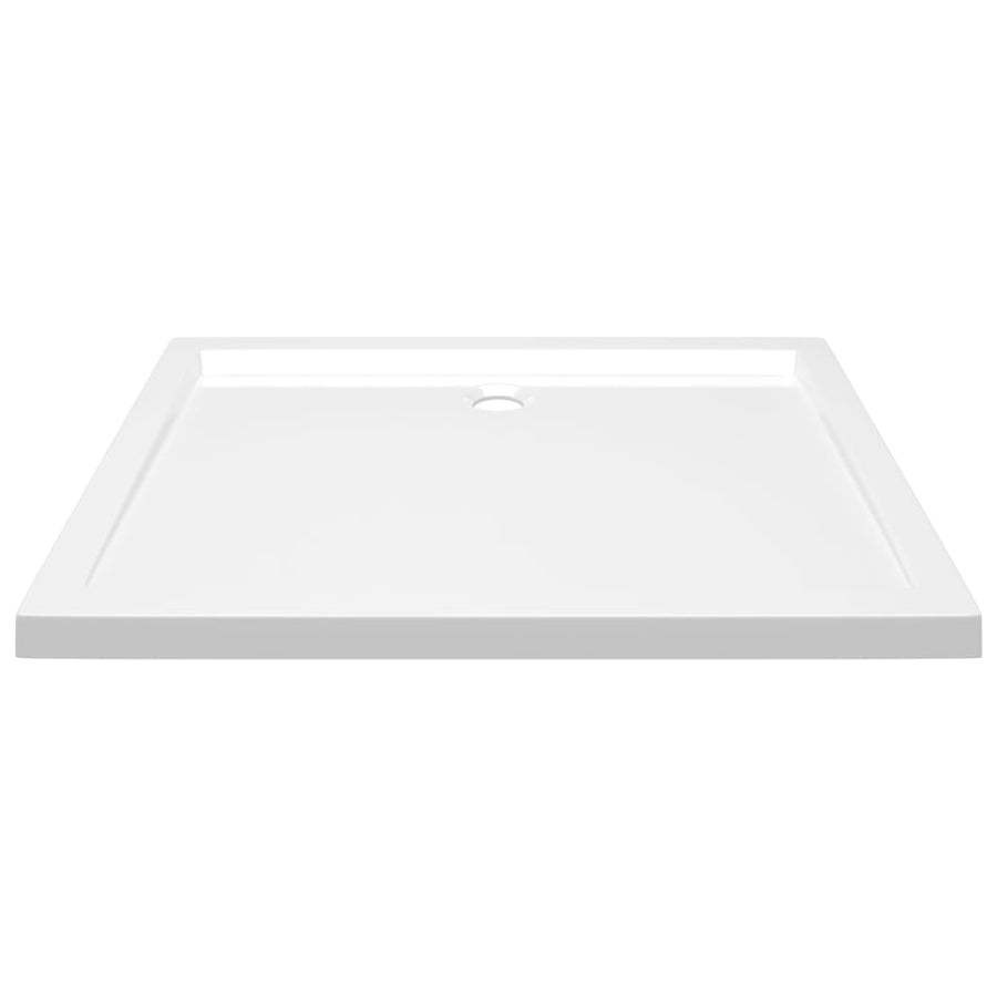 Douchebak Rechthoekig Abs 80 x 100 cm Wit