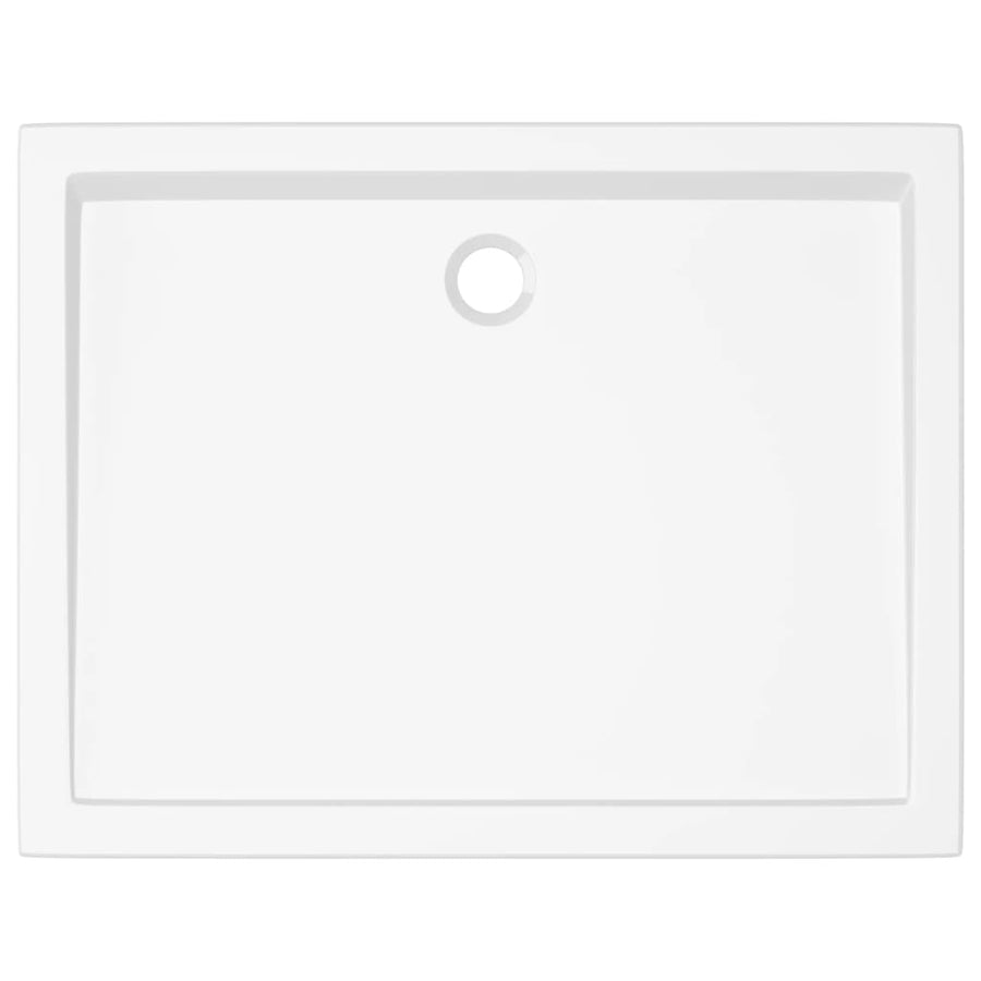 Douchebak Rechthoekig Abs 80 x 100 cm Wit