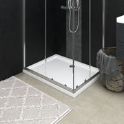 Douchebak rechthoekig 80x100 cm ABS wit