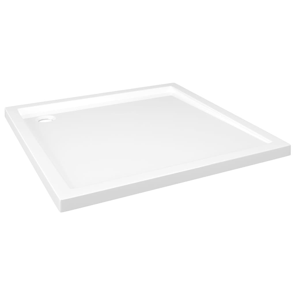 Douchebak Vierkant Abs 90 x 90 cm Wit