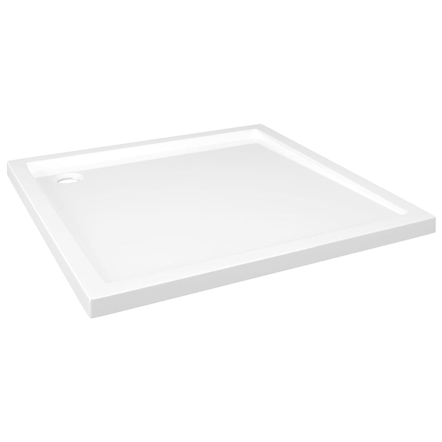 Douchebak Vierkant Abs 90 x 90 cm Wit