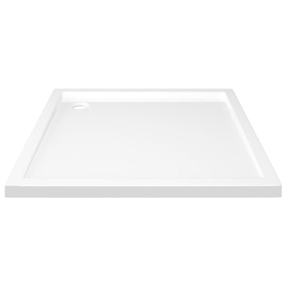 Douchebak Vierkant Abs 90 x 90 cm Wit
