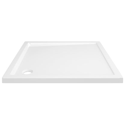 Douchebak Vierkant Abs 90 x 90 cm Wit