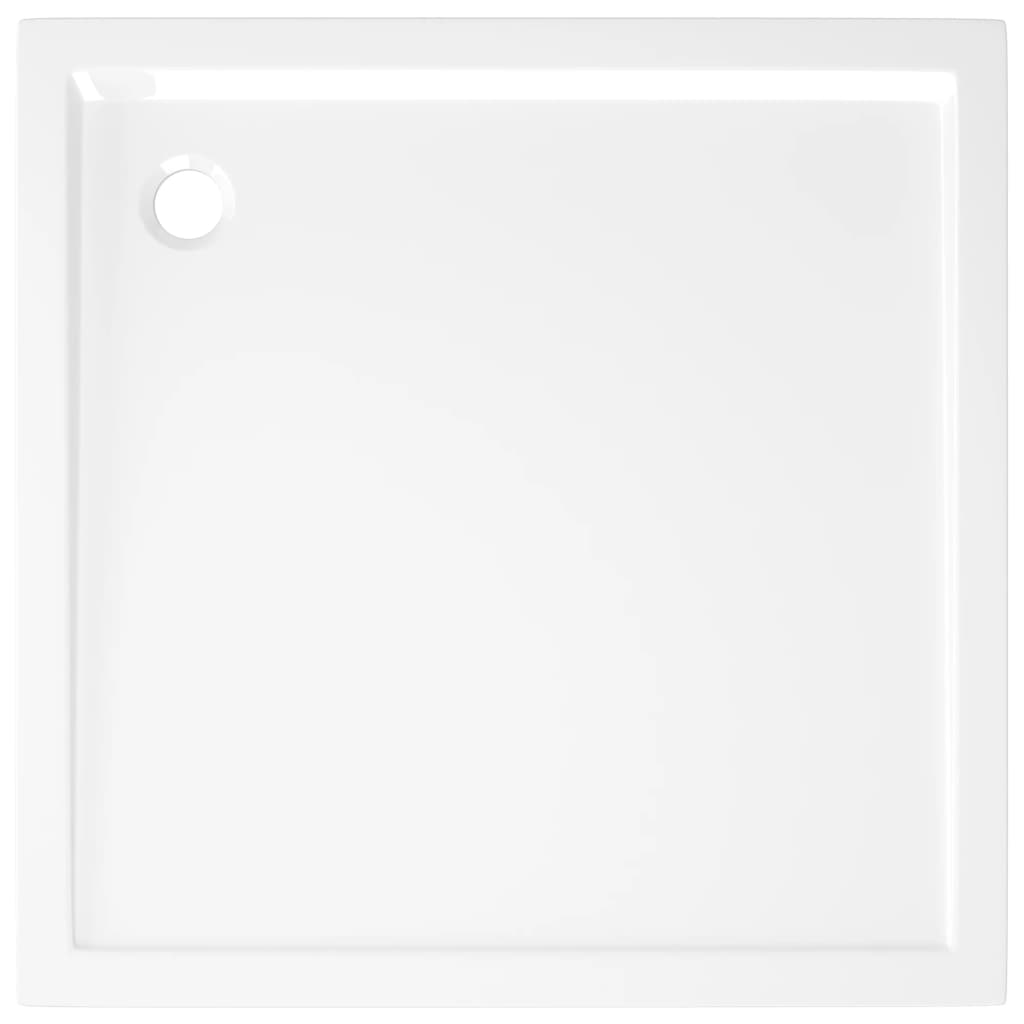 Douchebak Vierkant Abs 90 x 90 cm Wit