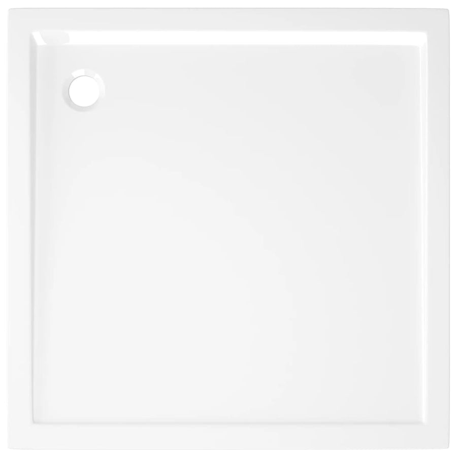Douchebak Vierkant Abs 90 x 90 cm Wit