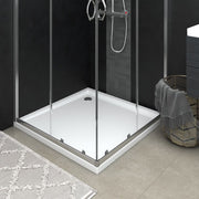 Douchebak vierkant 90x90 cm wit ABS