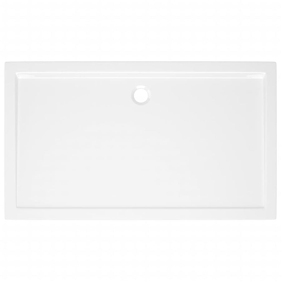 Douchebak Rechthoekig Abs 70 x 120 cm Wit
