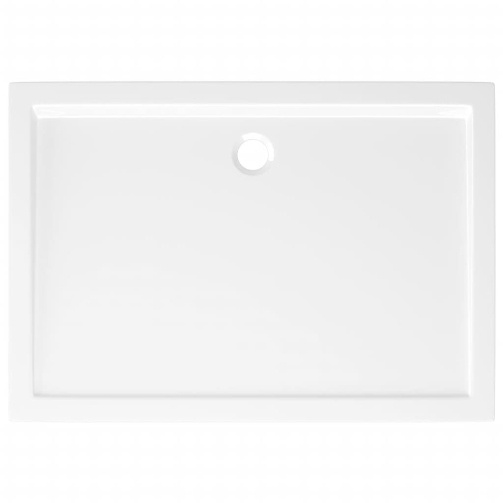 Douchebak Rechthoekig Abs 70 x 100 cm Wit