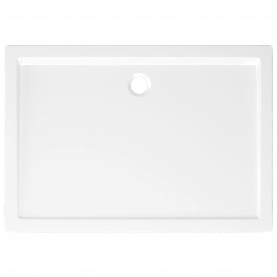 Douchebak Rechthoekig Abs 70 x 100 cm Wit