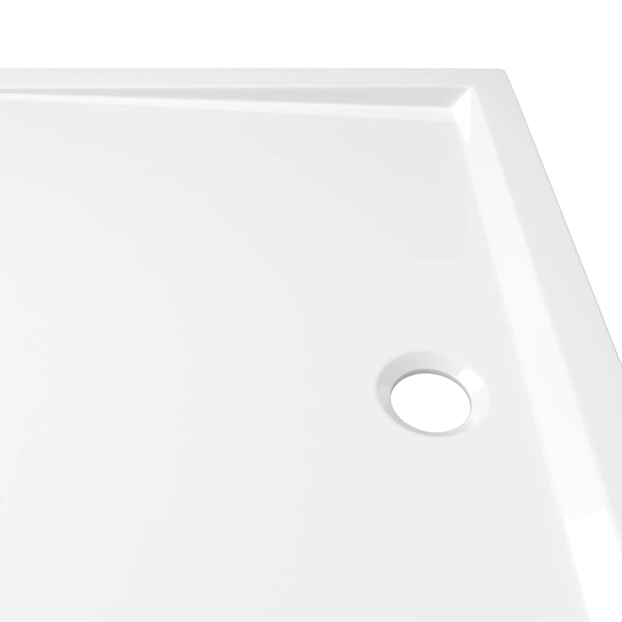 Douchebak Rechthoekig Abs 70 x 100 cm Wit