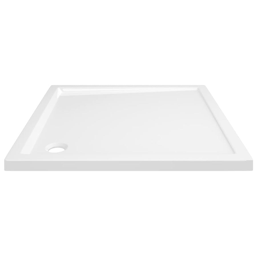 Douchebak Vierkant Abs 80 x 80 cm Wit