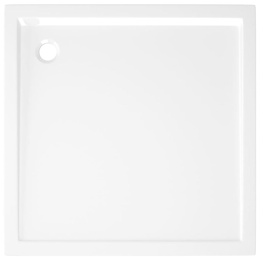Douchebak Vierkant Abs 80 x 80 cm Wit